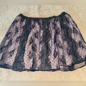 American Eagle Lace Coquette Skirt